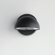 Cauldron 6" LED Outdoor Wall Sconce in Black