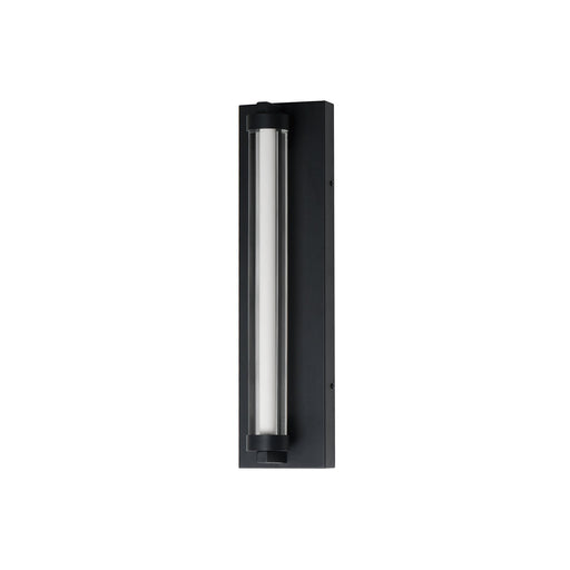 Fuse 18" LED Outdoor Wall Sconce in Black / Gold
