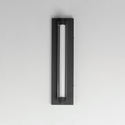 Fuse 18" LED Outdoor Wall Sconce in Black / Gold