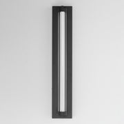 Fuse 27" LED Outdoor Wall Sconce in Black / Gold