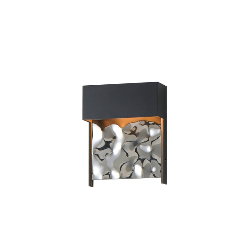 Coulee Small LED Outdoor Wall Sconce in Black
