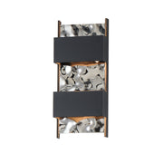 Coulee LED Outdoor Wall Sconce in Black