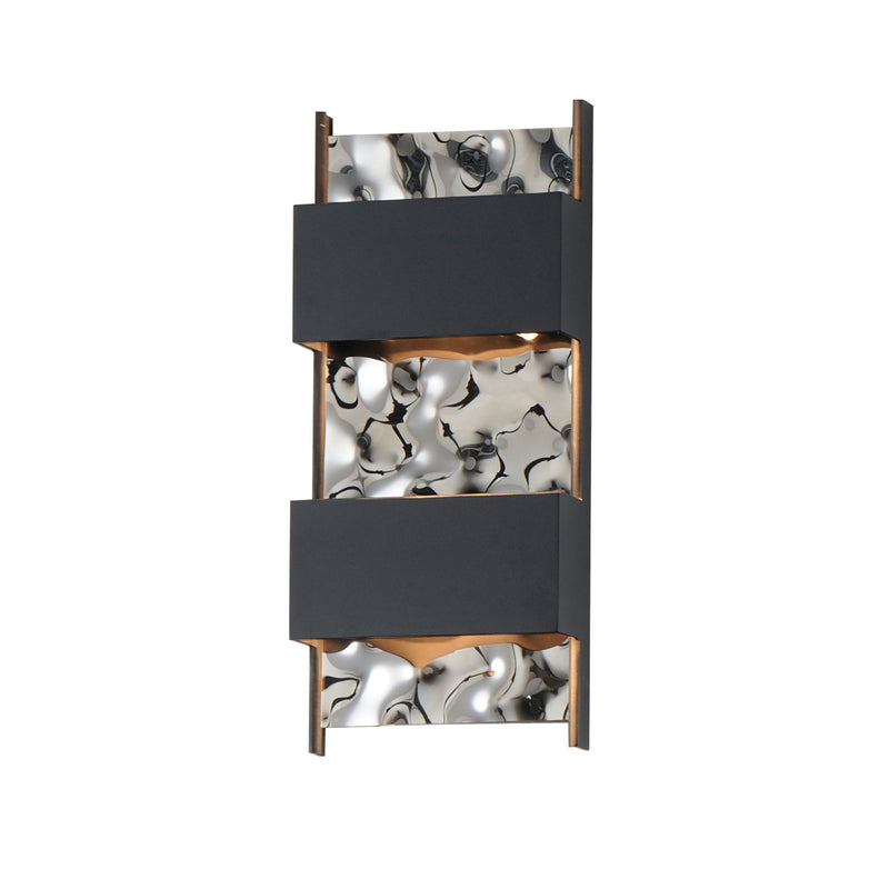 Coulee LED Outdoor Wall Sconce in Black