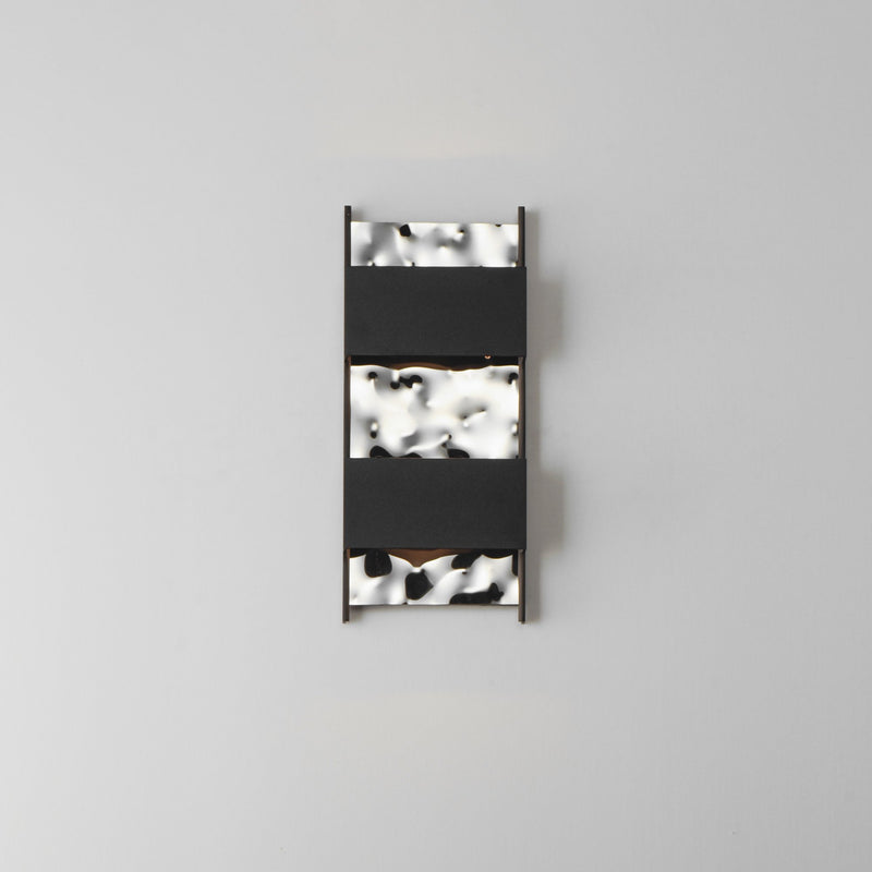 Coulee LED Outdoor Wall Sconce in Black