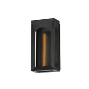 Brasilia LED Outdoor Sconce in Black