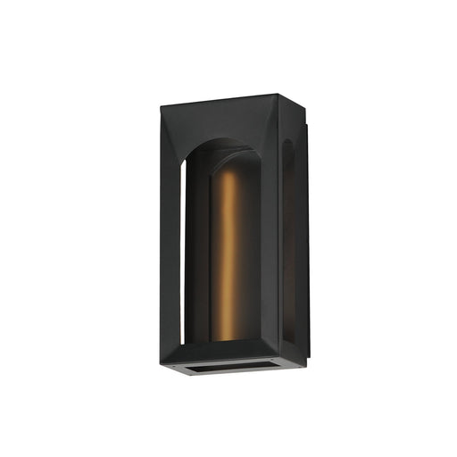 Brasilia LED Outdoor Sconce in Black