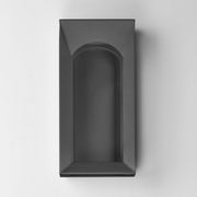 Brasilia LED Outdoor Sconce in Black