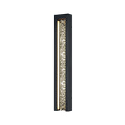 Liquid 30" LED Outdoor Wall Sconce in Black