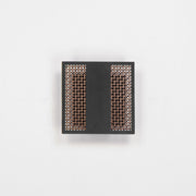 Interlace 6.5" LED Outdoor Wall Sconce in Black / Aged Copper