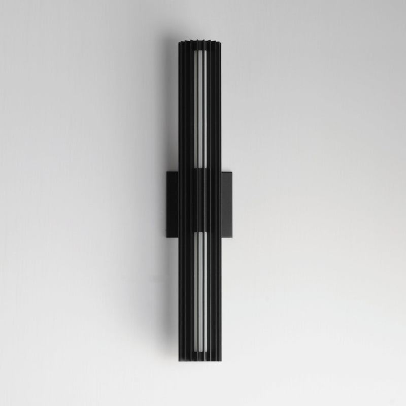Citadel 24" LED Outdoor Wall Sconce in Black