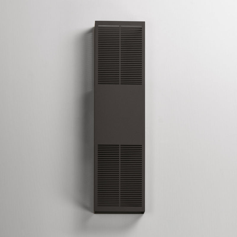 Grate 24" LED Outdoor Wall Sconce in Architectural Bronze
