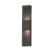 Grate 30" LED Outdoor Wall Sconce in Architectural Bronze
