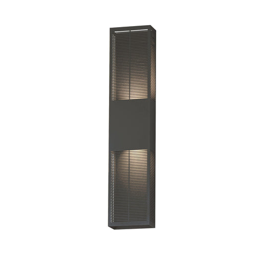 Grate 30" LED Outdoor Wall Sconce in Architectural Bronze