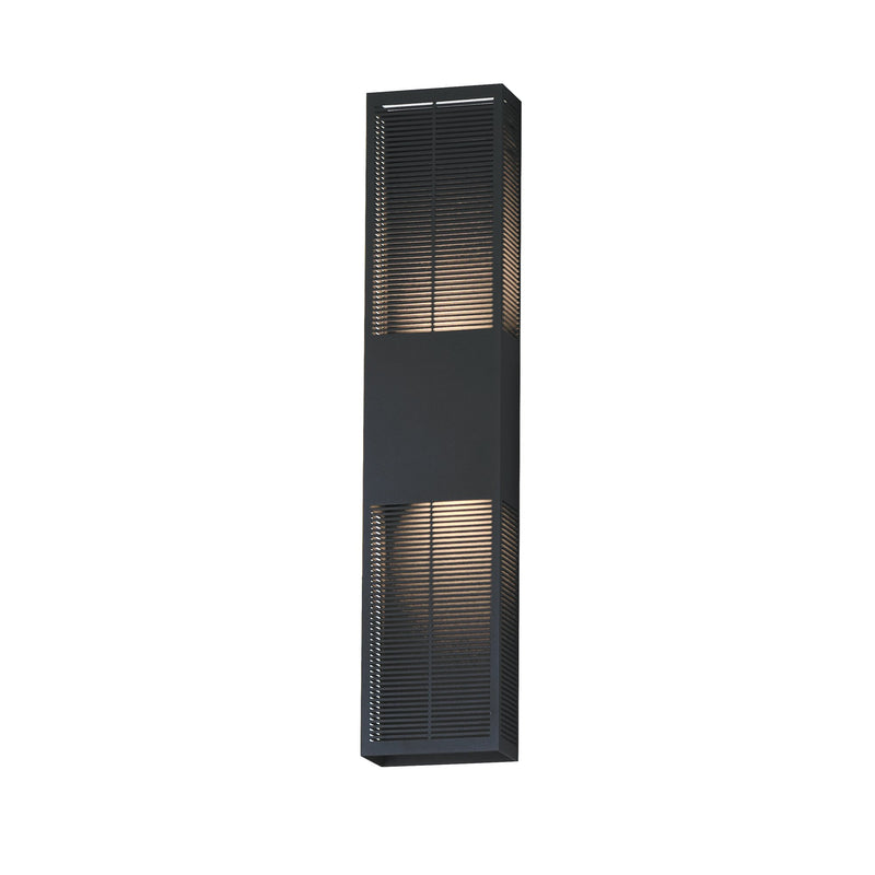 Grate 30" LED Outdoor Wall Sconce in Black