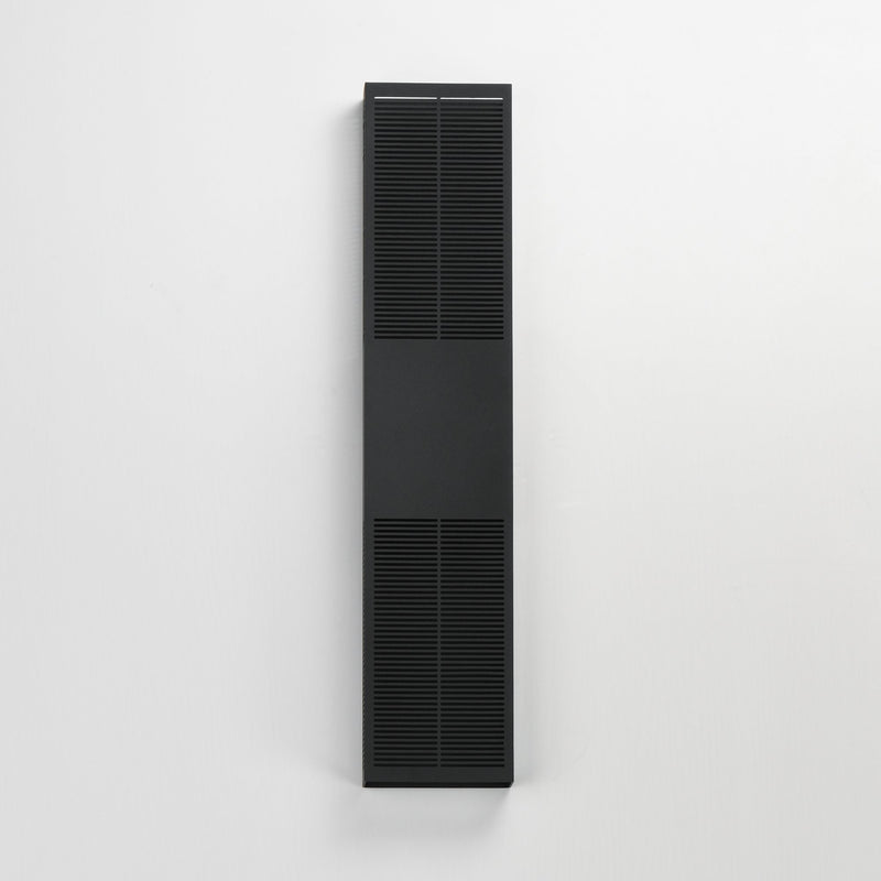 Grate 30" LED Outdoor Wall Sconce in Black