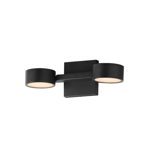 Embrace 2-Light LED Wall Sconce in Black