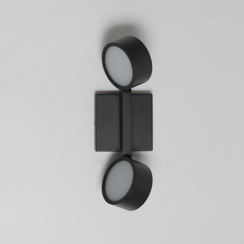 Embrace 2-Light LED Wall Sconce in Black