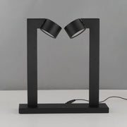Embrace 2-Light LED Table Lamp in Black