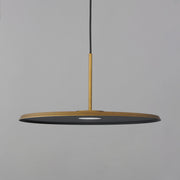 Berliner 20" LED Pendant in Antique Brass