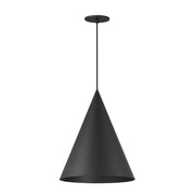 Pitch 14" LED Pendant in Black