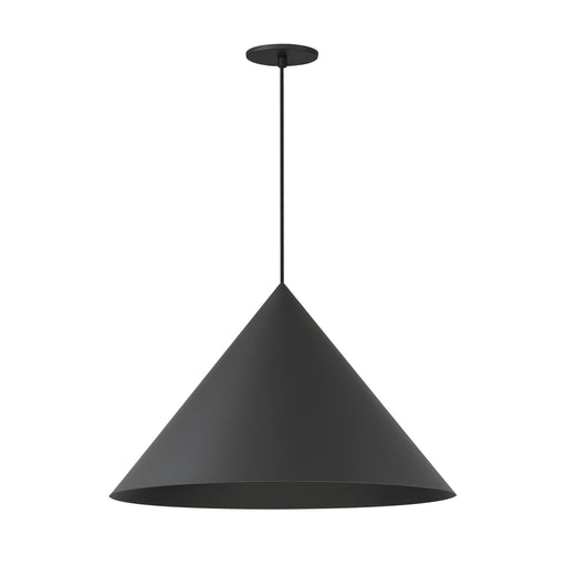 Pitch 22" LED Pendant in Black