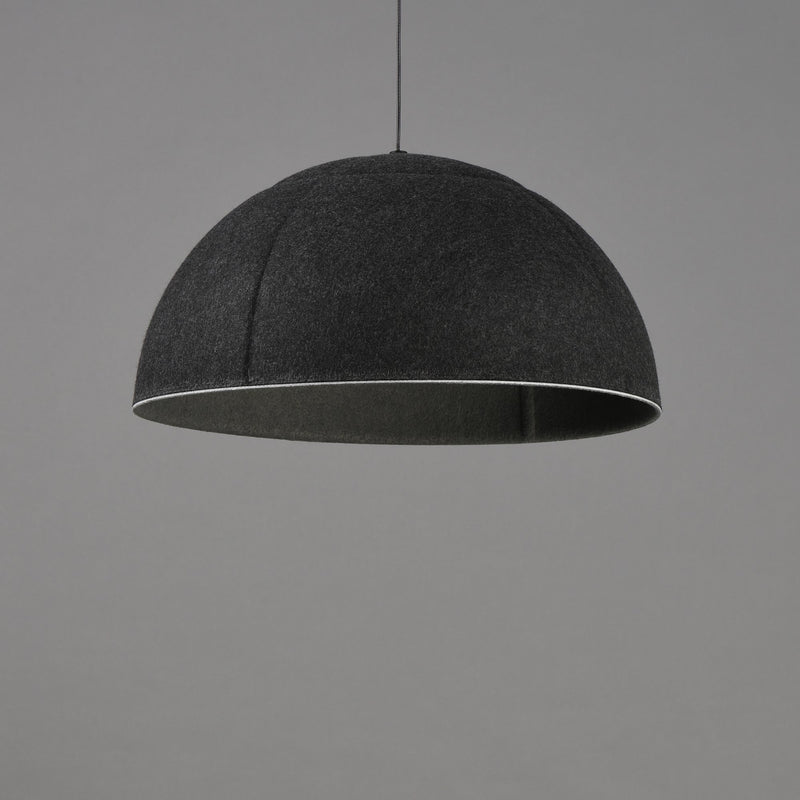 Wimbledon 16" LED Pendant in Dark Gray