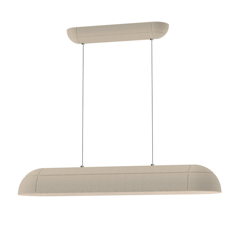 Wimbledon 40" LED Linear Pendant in Light Cream