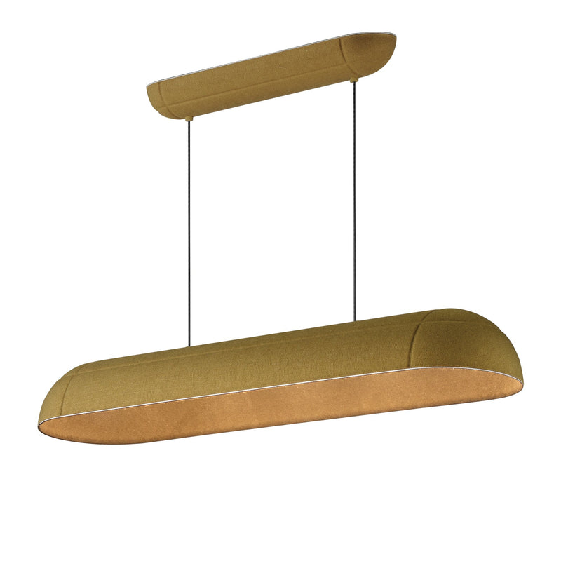 Wimbledon 40" LED Linear Pendant in Olive