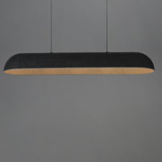 Wimbledon 40" LED Linear Pendant in Dark Gray