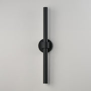 Reveal 28" LED Outdoor Wall Sconce in Black