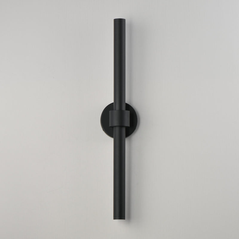 Reveal 28" LED Outdoor Wall Sconce in Black