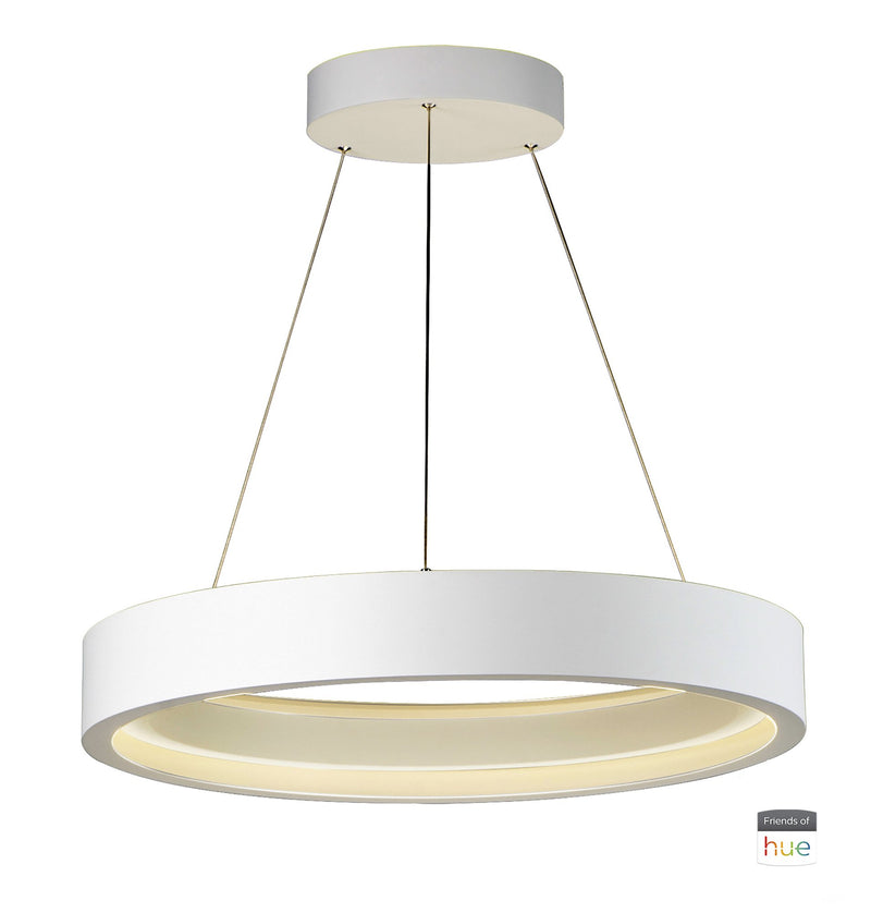 iCorona Friends of Hue LED Pendant in Matte White