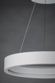 iCorona Friends of Hue LED Pendant in Matte White