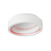 iCorona 18" LED Flush Mount WiZ Color in Matte White