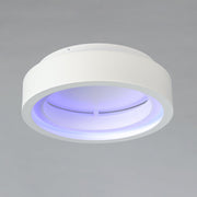 iCorona 18" LED Flush Mount WiZ Color in Matte White