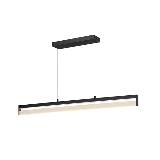 Crossbar 48" LED Pendant WiZ Color in Black
