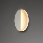 Alumilux Glow Round 10" LED Outdoor Wall Sconce in White