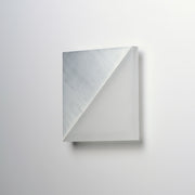 Alumilux Glow Square 8" LED Outdoor Wall Sconce in Satin Aluminum