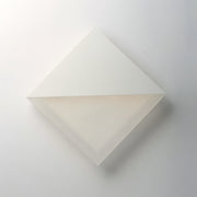 Alumilux Glow Square 8" LED Outdoor Wall Sconce in White