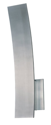 Alumilux Prime LED Outdoor Wall Sconce in Satin Aluminum