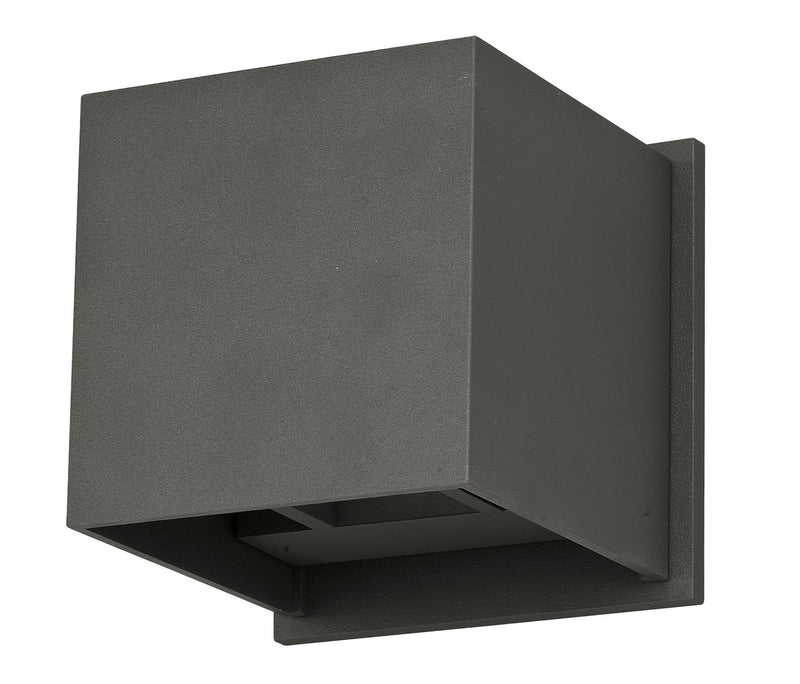Alumilux Cube LED Outdoor Wall Sconce in Bronze