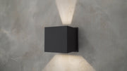 Alumilux Cube LED Outdoor Wall Sconce in Bronze