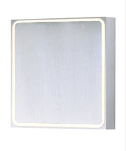 Alumilux Outline LED Outdoor Wall Sconce in Satin Aluminum
