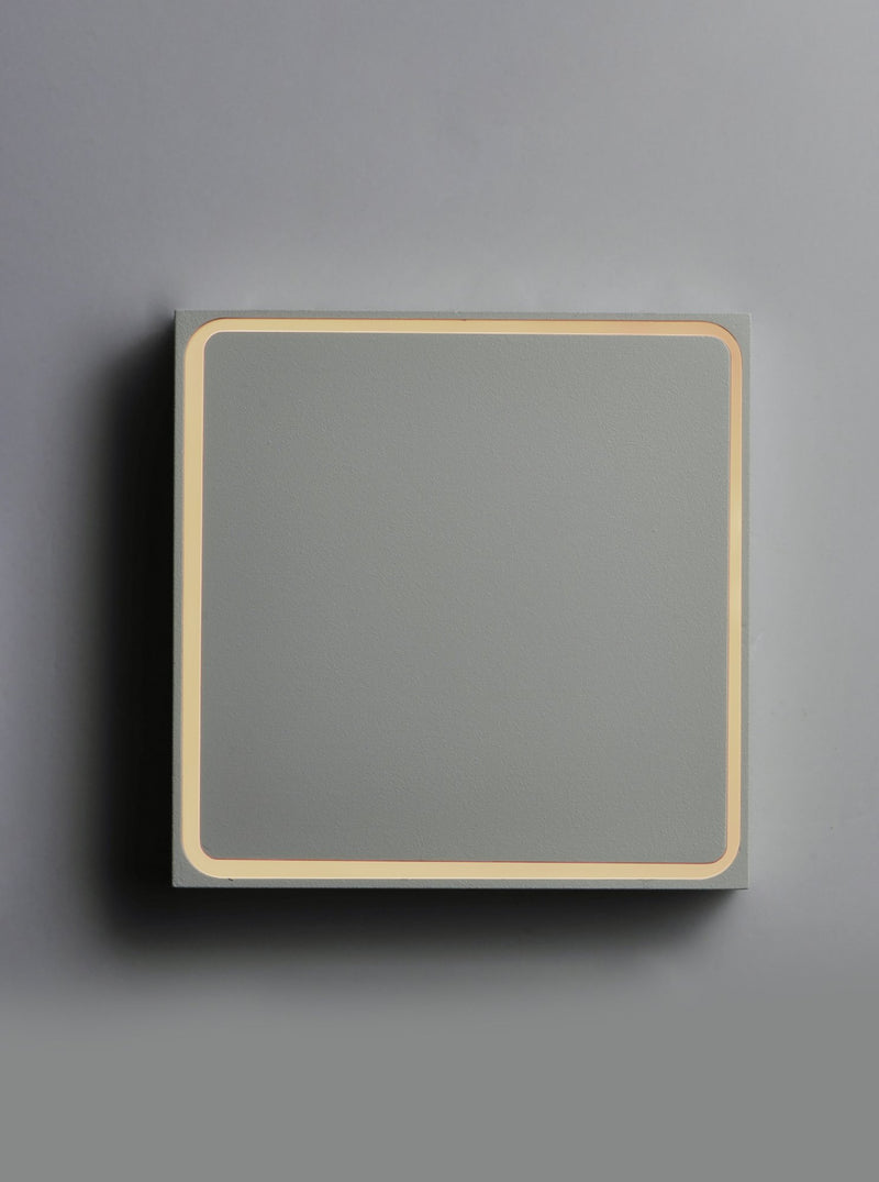 Alumilux Outline LED Outdoor Wall Sconce in White