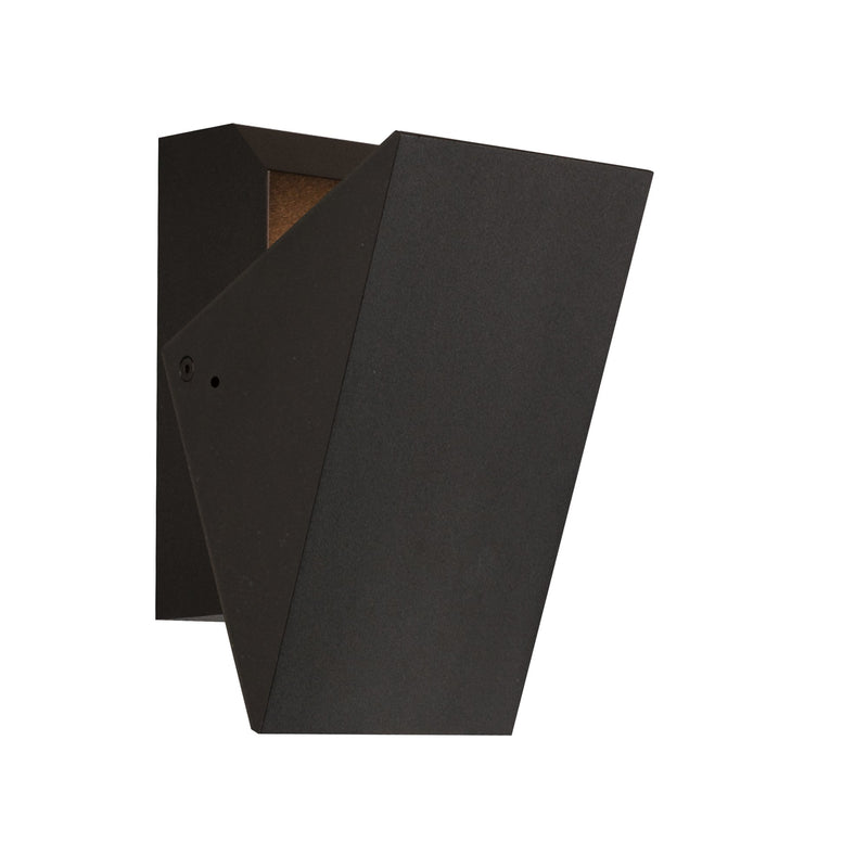 Alumilux Tilt Small LED Outdoor Wall Sconce in Black