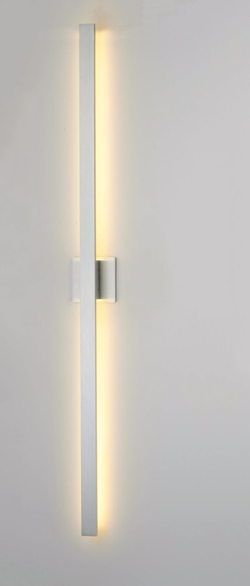 Alumilux Line 51" LED Outdoor Wall Sconce in Satin Aluminum
