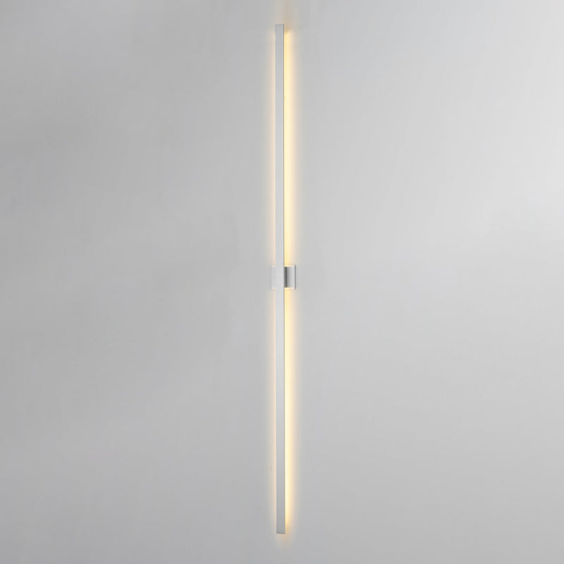 Alumilux Line 96" LED Outdoor Wall Sconce in Satin Aluminum