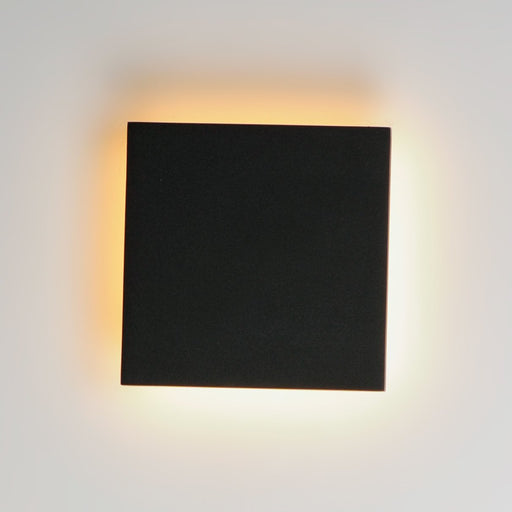 Alumilux Tau LED Outdoor Wall Sconce in Black