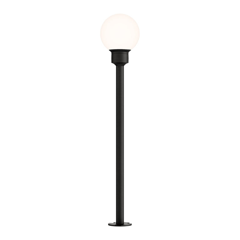Alumilux Bollard Globe Light in Black