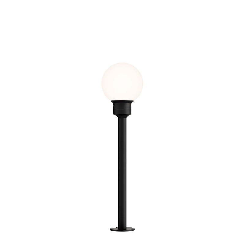 Alumilux Bollard Globe Light in Black